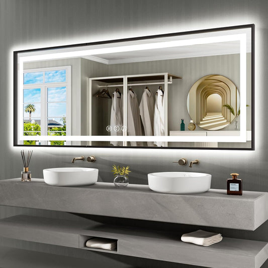 The Modern Advantage: LED Bathroom Mirrors vs. Traditional Mirrors