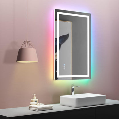 RGB Mirror with Front & Backlit Small Size