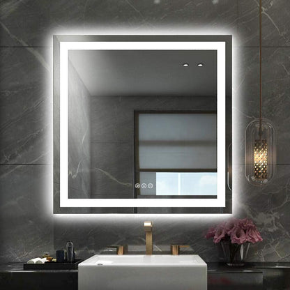 LED Mirror with Front & Backlit Small Size